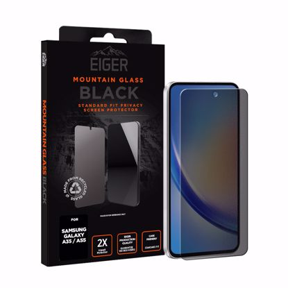 Picture of Eiger Eiger Mountain BLACK Privacy Screen Protector GRS for Samsung Galaxy A35 / A55