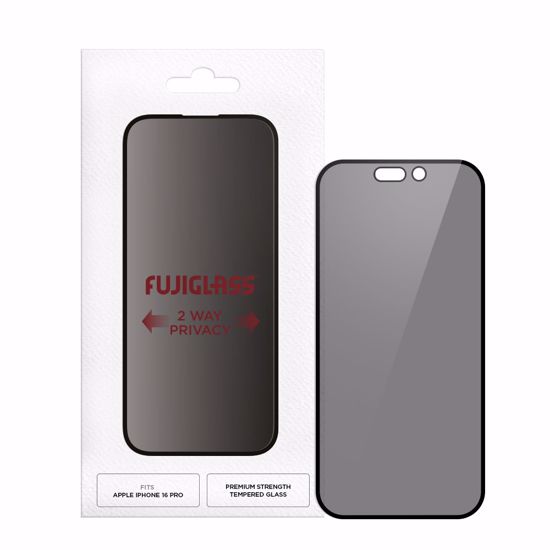 Picture of Fujiglass Fujiglass Screen Protector Privacy Full Screen for iPhone 16 Pro